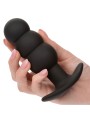CALEXOTICS - ROCK BOTTOM PERLINE TAPPO ANALE 10 VIBRAZIONI SILICONE NE