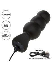 CALEXOTICS - ROCK BOTTOM PERLINE TAPPO ANALE 10 VIBRAZIONI SILICONE NE