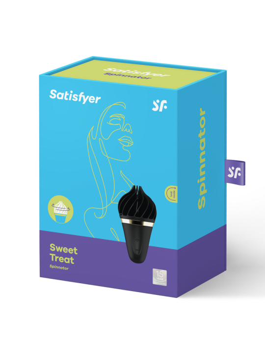SATISFYER - SWEET TREAT SPINNATOR NEGRO