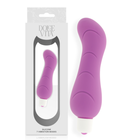 DOLCE VITA - LILAC SILICONEN VIBRATOR G-SPOT