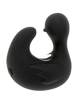 BLACK&SILVER - DEDAL PATO ESTIMULADOR DE SILICONA RECARGABLE DUCKYMANI
