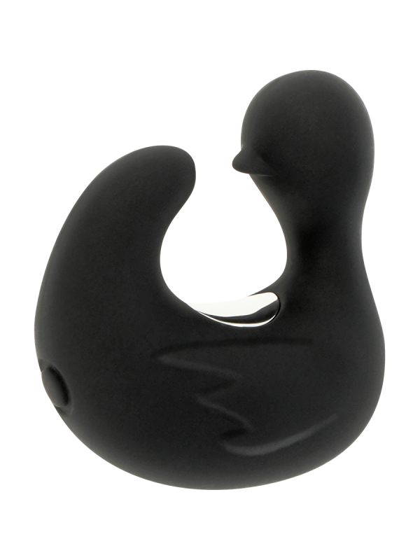 BLACK&SILVER - DÉ À DÉS À CANARD RECHARGEABLE EN SILICONE STIMULANT DU