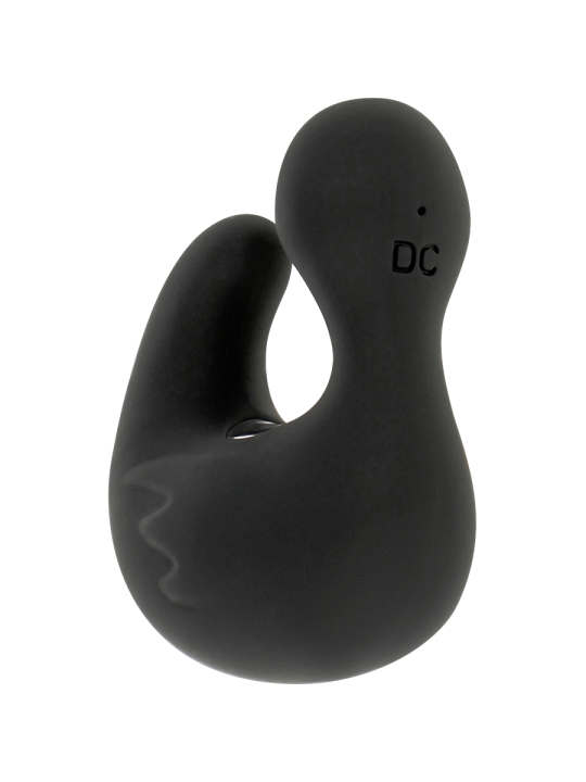 BLACK&SILVER - DÉ À DÉS À CANARD RECHARGEABLE EN SILICONE STIMULANT DU