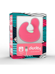 HAPPY LOKY - DEDAL PATO ESTIMULADOR DE SILICONA RECARGABLE DUCKYMANIA