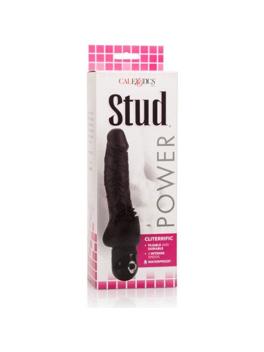 CALEXOTICS - VIBRADOR POWER STUD CLITERRIFIC PRETO