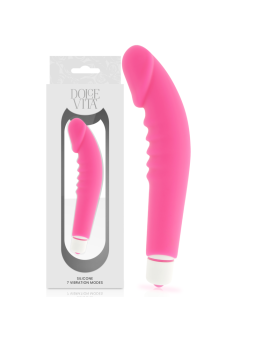 DOLCE VITA - REALISTISCHE PLEZIERVIBRATOR SILICONEN ROZE