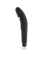 DOLCE VITA - REALISTIC PLEASURE VIBRADOR SILICONA NEGRO