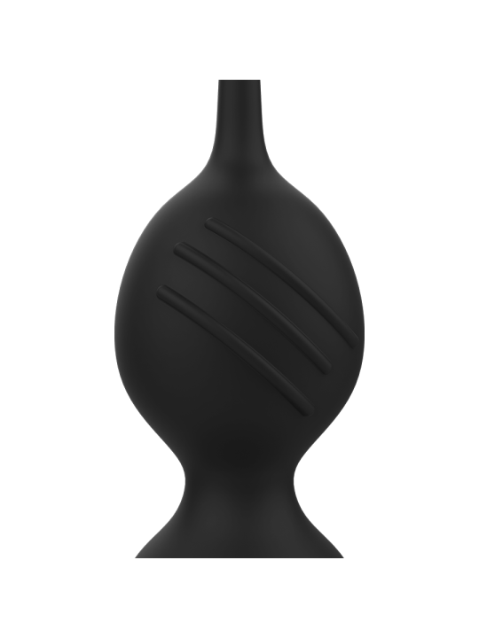 RITHUAL - NISHA RECHARGEABLE VIBRATING KEGEL BALLS BLACK