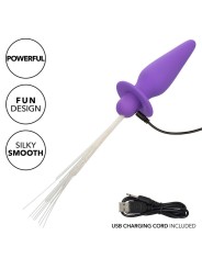 CALEXOTICS - SOUTHERN LIGHTS LIGHT UP ANAL PLUG 10 VIBRATIONS SILICONE