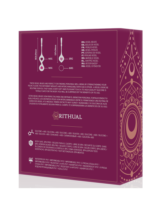 RITHUAL - E DI ALLENAMENTO PELVICO DELLORCHIDEA DEVA SET