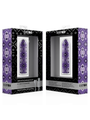 CUSTOM BULLETS - LILAC SNAKE OPLAADBARE KOGEL 10 INTENSITEITEN