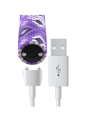 CUSTOM BULLETS - LILAC SNAKE OPLAADBARE KOGEL 10 INTENSITEITEN