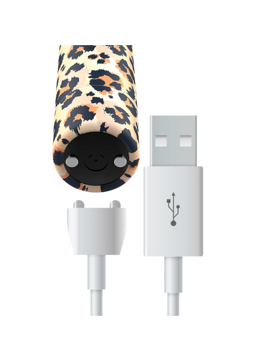 CUSTOM BULLETS - RECHARGEABLE BULLET LEOPARD 10 INTENSITIES