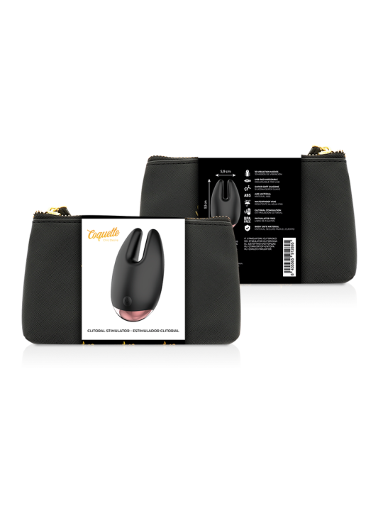 COQUETTE CHIC DESIRE - KLITORIALSTIMULATOR SCHWARZ / GOLD