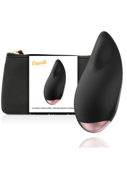 COQUETTE CHIC DESIRE - ESTIMULADOR CLÍTORIS NEGRO / GOLD GOTA