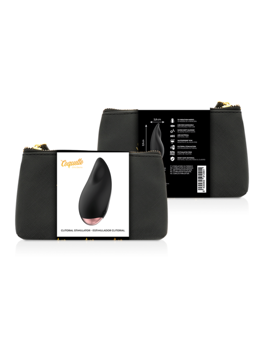 COQUETTE CHIC DESIRE - KLITORIALSTIMULATOR SCHWARZ / GOLD