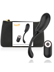 COQUETTE CHIC DESIRE - OEUF VIBRANT TÉLÉCOMMANDE RECHARGEABLE NOIR/OR