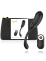 COQUETTE CHIC DESIRE - OEUF VIBRANT TÉLÉCOMMANDE RECHARGEABLE NOIR/OR