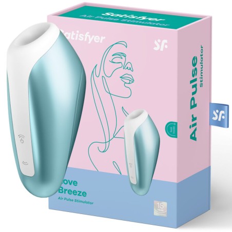 SATISFYER - LOVE BREEZE ZUIGER IJSBLAUW