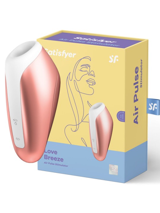 SATISFYER - LOVE SUCCIONADOR BREEZE COBRE