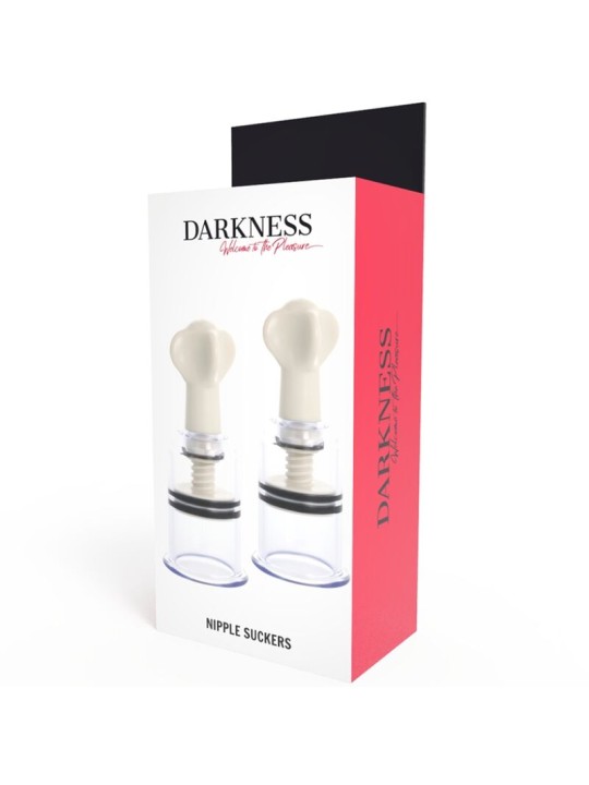 DARKNESS - SUCCIONADOR PEZONES TRANSPARENTE 5CM DIÁMETRO