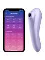 SATISFYER - DUAL PLEASURE AIR PULSE VIOLET