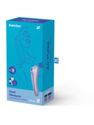 SATISFYER - DUAL PLEASURE AIR PULSE VIOLETA