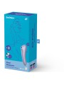 SATISFYER - VIBRATEUR DUAL PLEASURE AIR PULSE MAUVE
