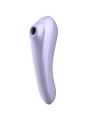 SATISFYER - VIBRATEUR DUAL PLEASURE AIR PULSE MAUVE