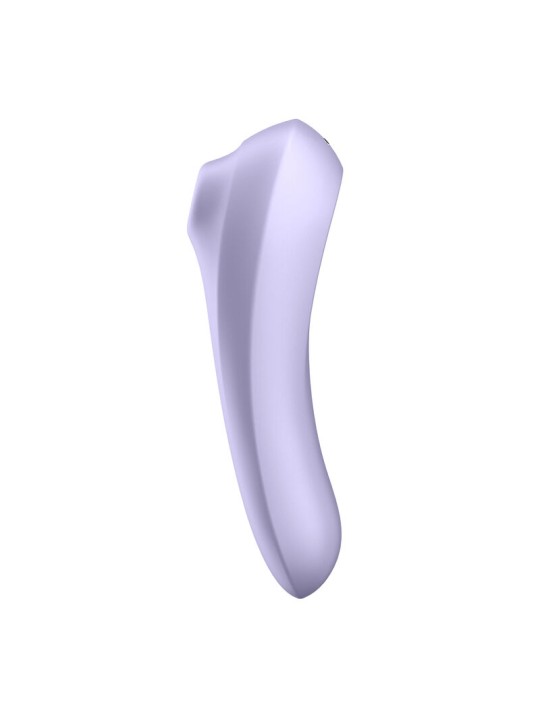 SATISFYER - VIBRATEUR DUAL PLEASURE AIR PULSE MAUVE