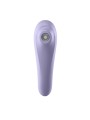 SATISFYER - VIBRATEUR DUAL PLEASURE AIR PULSE MAUVE