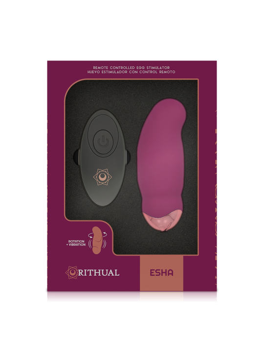 RITHUAL - ESHA EI AFSTANDBEDIENING ROTATIESYSTEEM + VIBRATIE