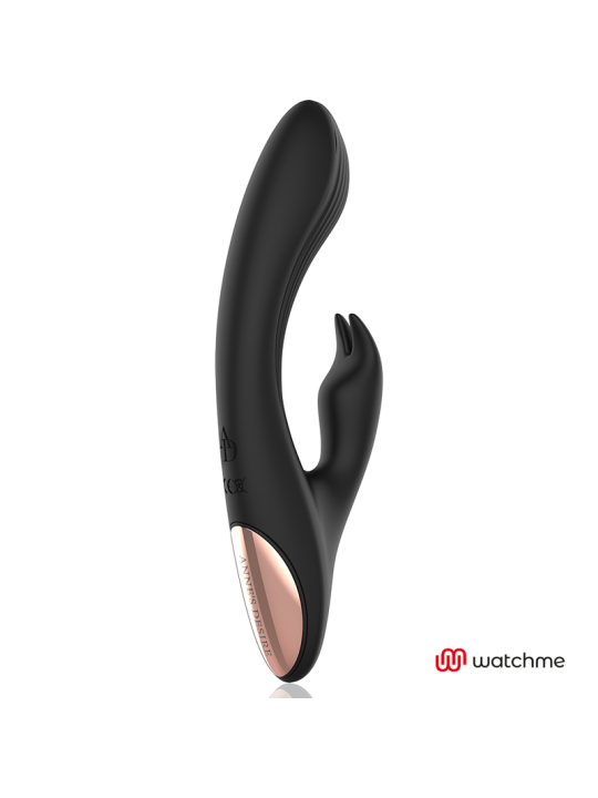 ANNE'S DESIRE - RABBIT AFSTANDSBEDIENING WATCHME TECHNOLOGIE ZWART/GOU