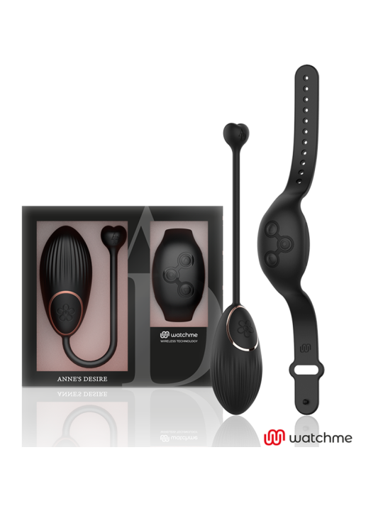 ANNE'S DESIRE - EGG TECNOLOGIA DE CONTROLE REMOTO WATCHME PRETO