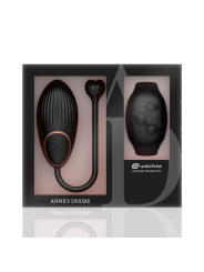 ANNE'S DESIRE - HUEVO CONTROL REMOTO TECNOLOGÍA WATCHME NEGRO