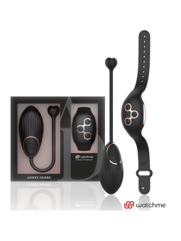 ANNE'S DESIRE - EGG TECNOLOGIA DE CONTROLE REMOTO WATCHME PRETO/OURO