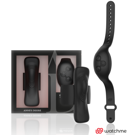 ANNE'S DESIRE - PLEASURE PANTY WATCHME TECHNOLOGIE ZWART