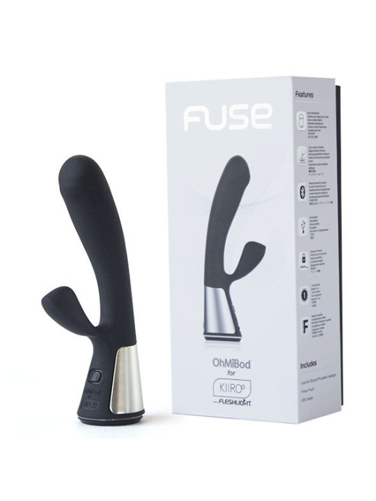 KIIROO - OHMIBOD FUSE APP AFSTANDSBEDIENING ZWART