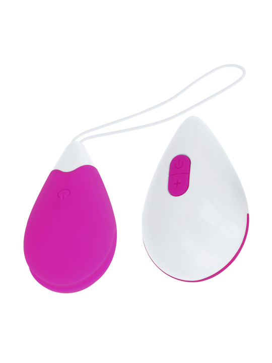 OHMAMA - HUEVO VIBRADOR 10 MODOS LILA Y BLANCO