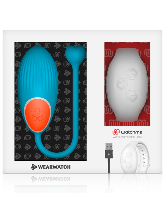 WEARWATCH - WATCHME-TECHNOLOGIE FERNBEDIENUNG EGG BLUE / NIVEO
