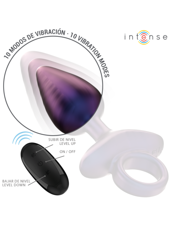 INTENSE - MICHAEL PLUG ANAL VIBRANT MODÈLE 2 TÉLÉCOMMANDE