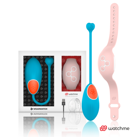 WEARWATCH - EGG AFSTANDSBEDIENINGSTECHNOLOGIE WATCHME BLAUW / ROZE