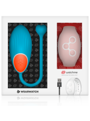 WEARWATCH - TÉLÉCOMMANDE WATCHME TECHNOLOGIE OEUF BLEU / ROSE
