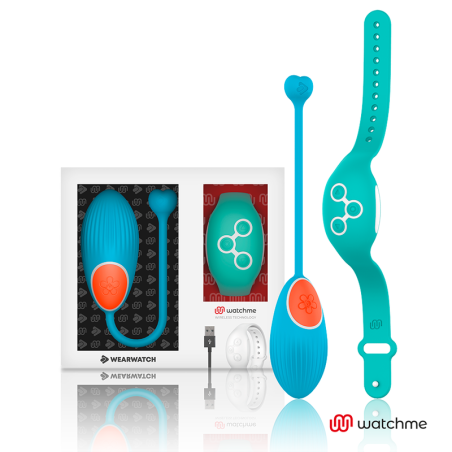 WEARWATCH - EGG AFSTANDSBEDIENINGSTECHNOLOGIE WATCHME BLAUW / AQUAMARI