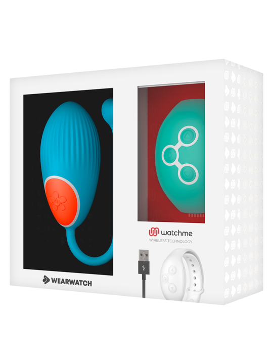 WEARWATCH - HUEVO CONTROL REMOTO TECHNOLOGY WATCHME AZUL / AGUAMARINA