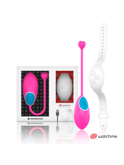WEARWATCH - HUEVO CONTROL REMOTO TECHNOLOGY WATCHME FUCSIA / NIVEO