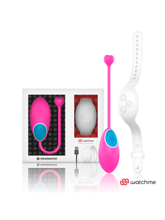 WEARWATCH - EGG AFSTANDSBEDIENINGSTECHNOLOGIE WATCHME FUCHSIA / NIVEO