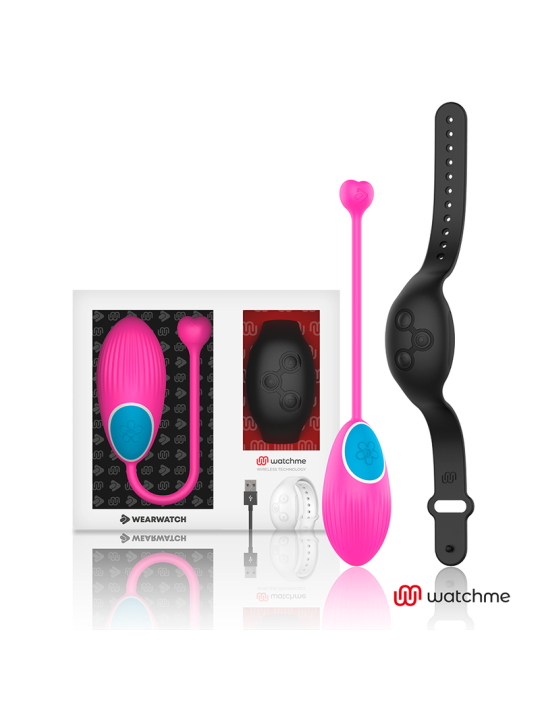 WEARWATCH - TECNOLOGIA WATCHME TELECOMANDO UOVO FUCSIA / JET