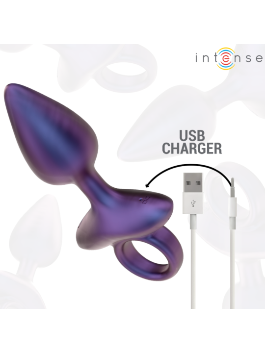 INTENSE - MICHAEL VIBRIERENDER ANALSTECKER MODELL 2 FERNBEDIENUNG