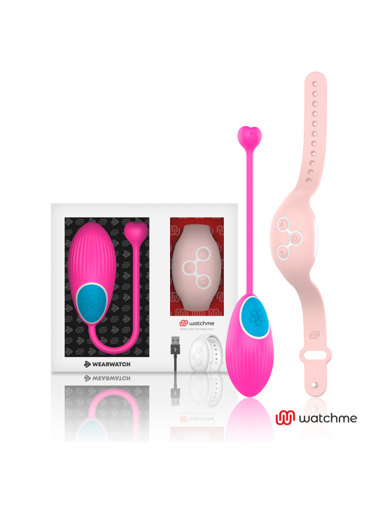 WEARWATCH - HUEVO CONTROL REMOTO TECHNOLOGY WATCHME FUCSIA / ROSA
